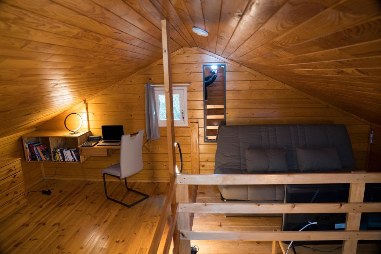 Gites De Plos Appart Chalet Piscine Spa Anduze Exterior foto