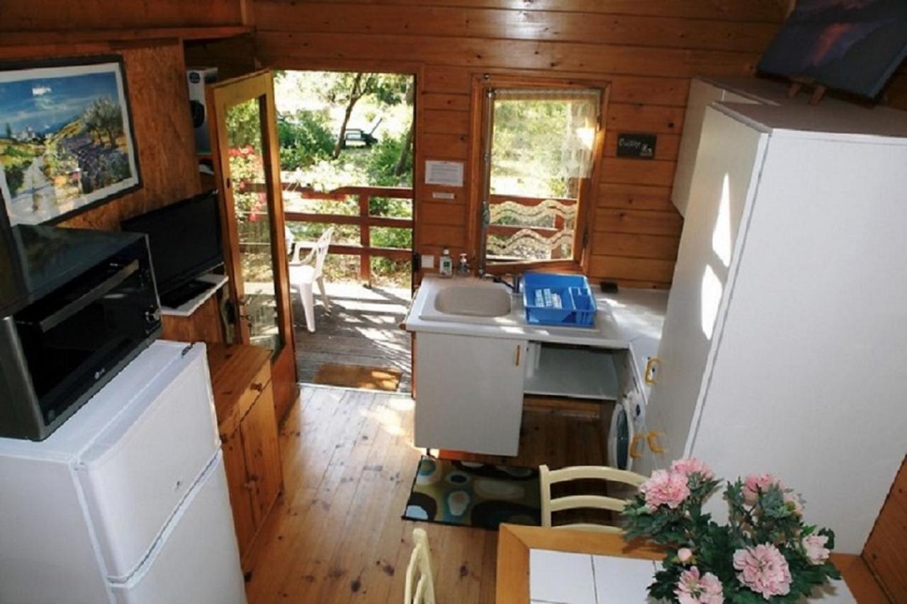 Gites De Plos Appart Chalet Piscine Spa Anduze Exterior foto