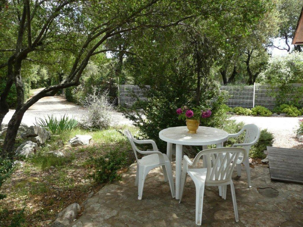Gites De Plos Appart Chalet Piscine Spa Anduze Exterior foto