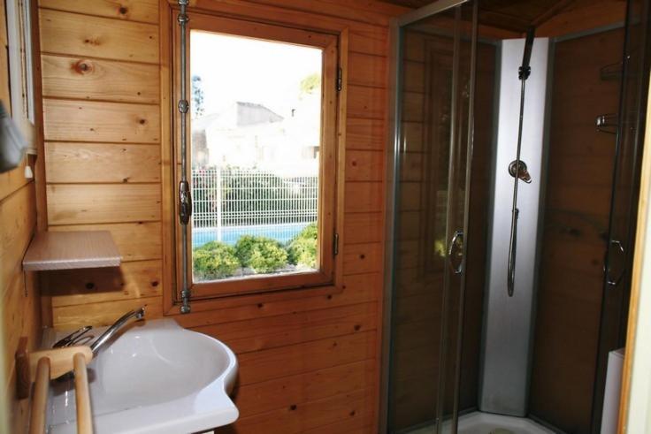 Gites De Plos Appart Chalet Piscine Spa Anduze Zimmer foto