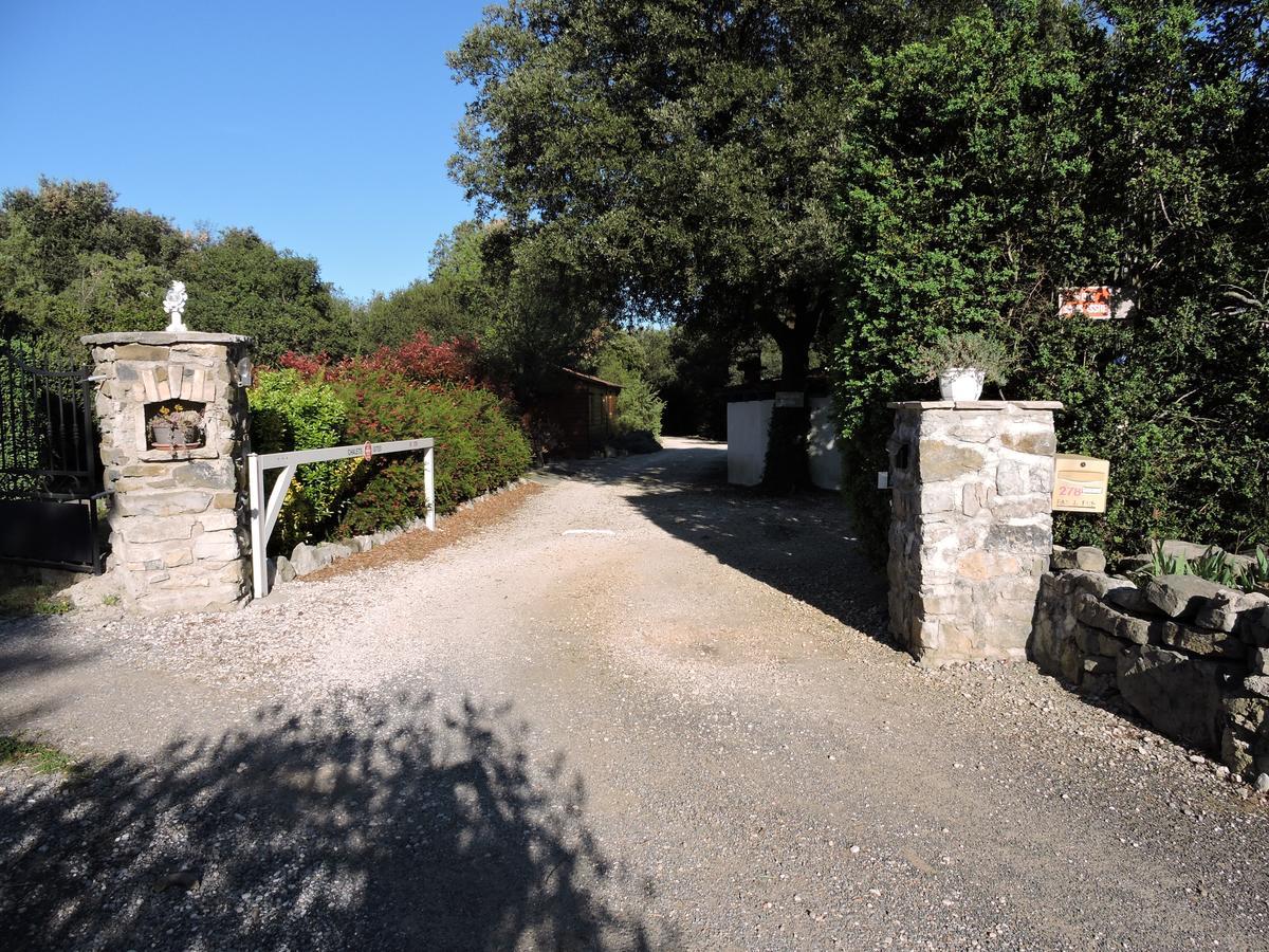Gites De Plos Appart Chalet Piscine Spa Anduze Exterior foto