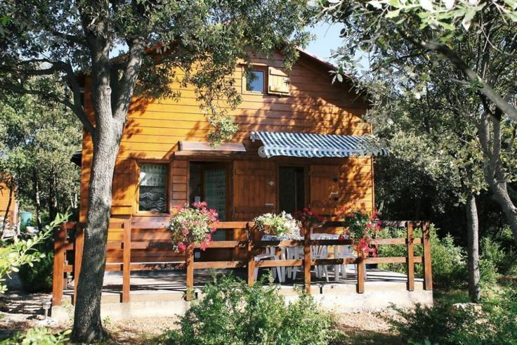 Gites De Plos Appart Chalet Piscine Spa Anduze Zimmer foto